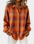 ALIYAH | COZY PLAID WINTER CARDIGAN - Edith & Mae