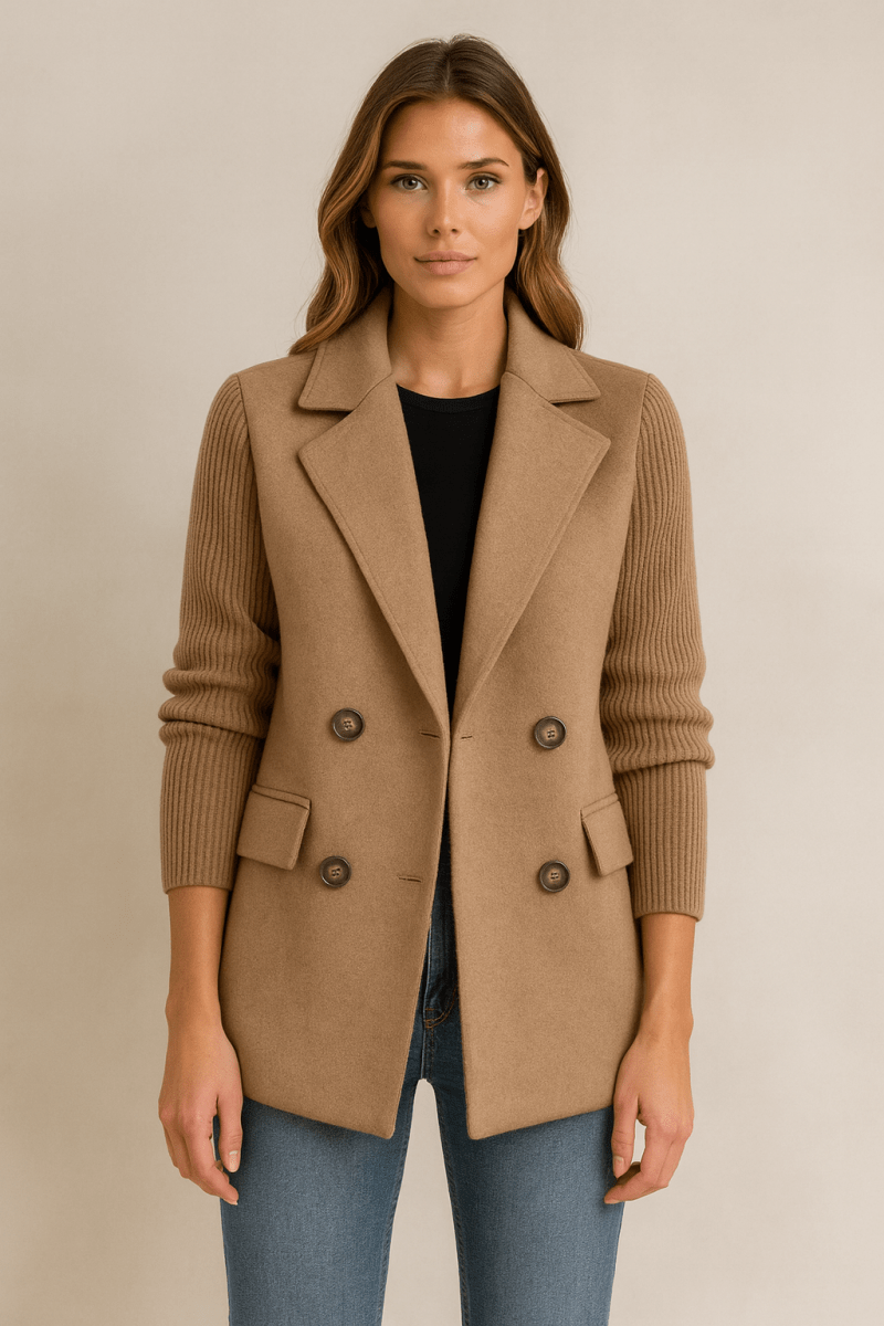 AMA - KNIT - SLEEVE BLAZER - Edith & Mae