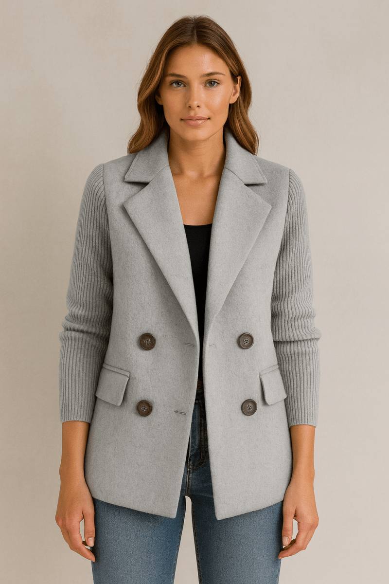 AMA - KNIT - SLEEVE BLAZER - Edith & Mae