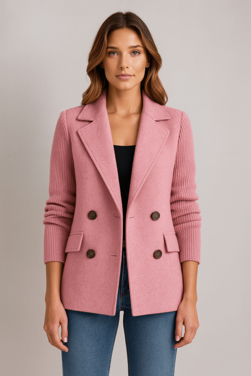 AMA - KNIT - SLEEVE BLAZER - Edith & Mae