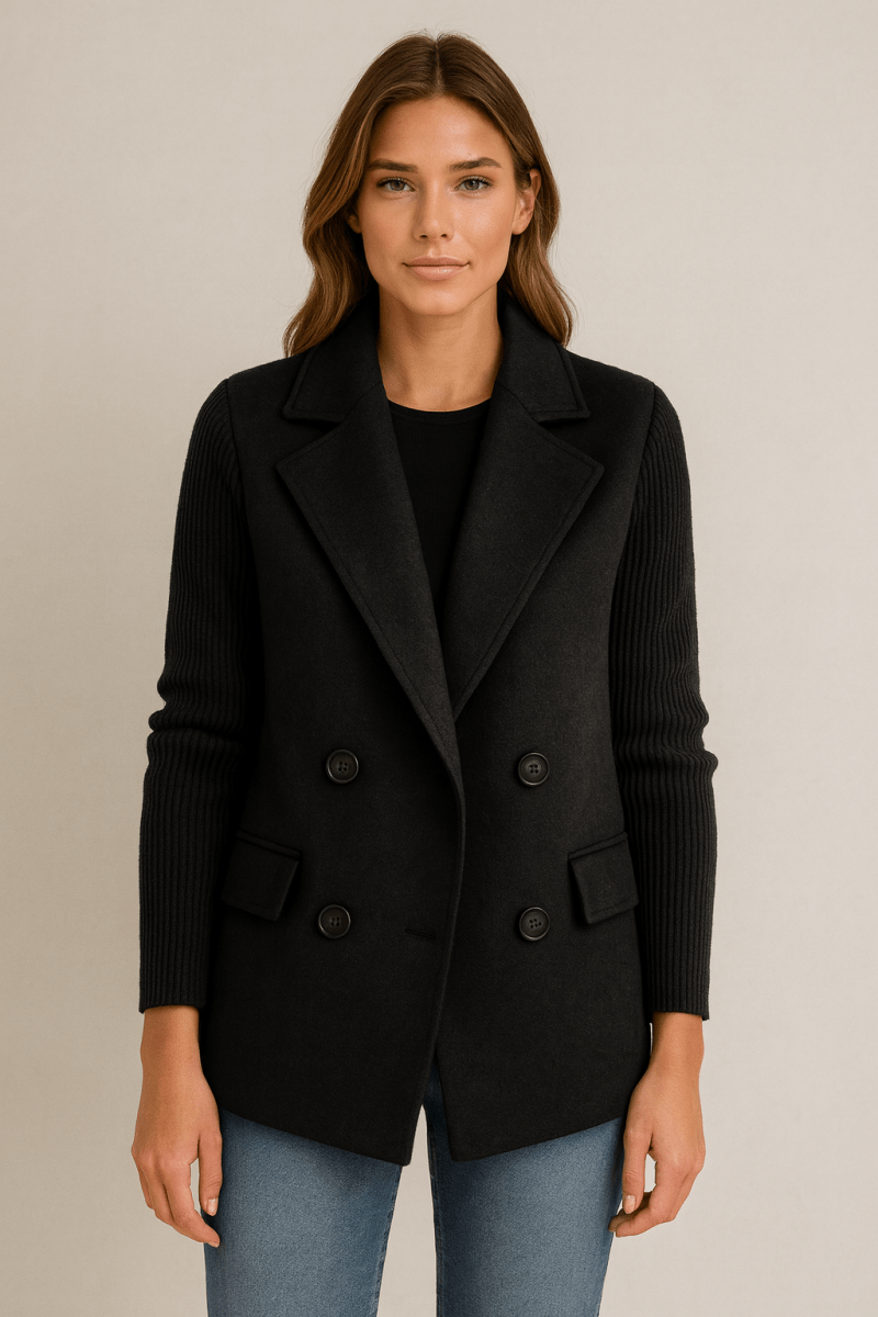 AMA - KNIT - SLEEVE BLAZER - Edith & Mae