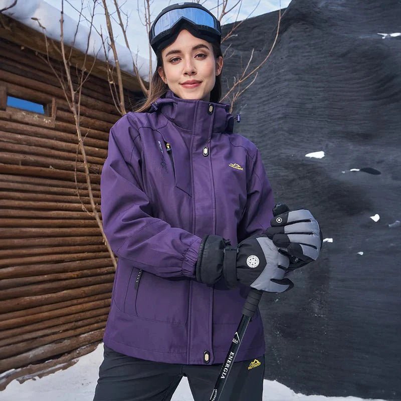 ANNE | 3 - IN - 1 WATERPROOF FLEECE LINED COAT - Edith & Mae