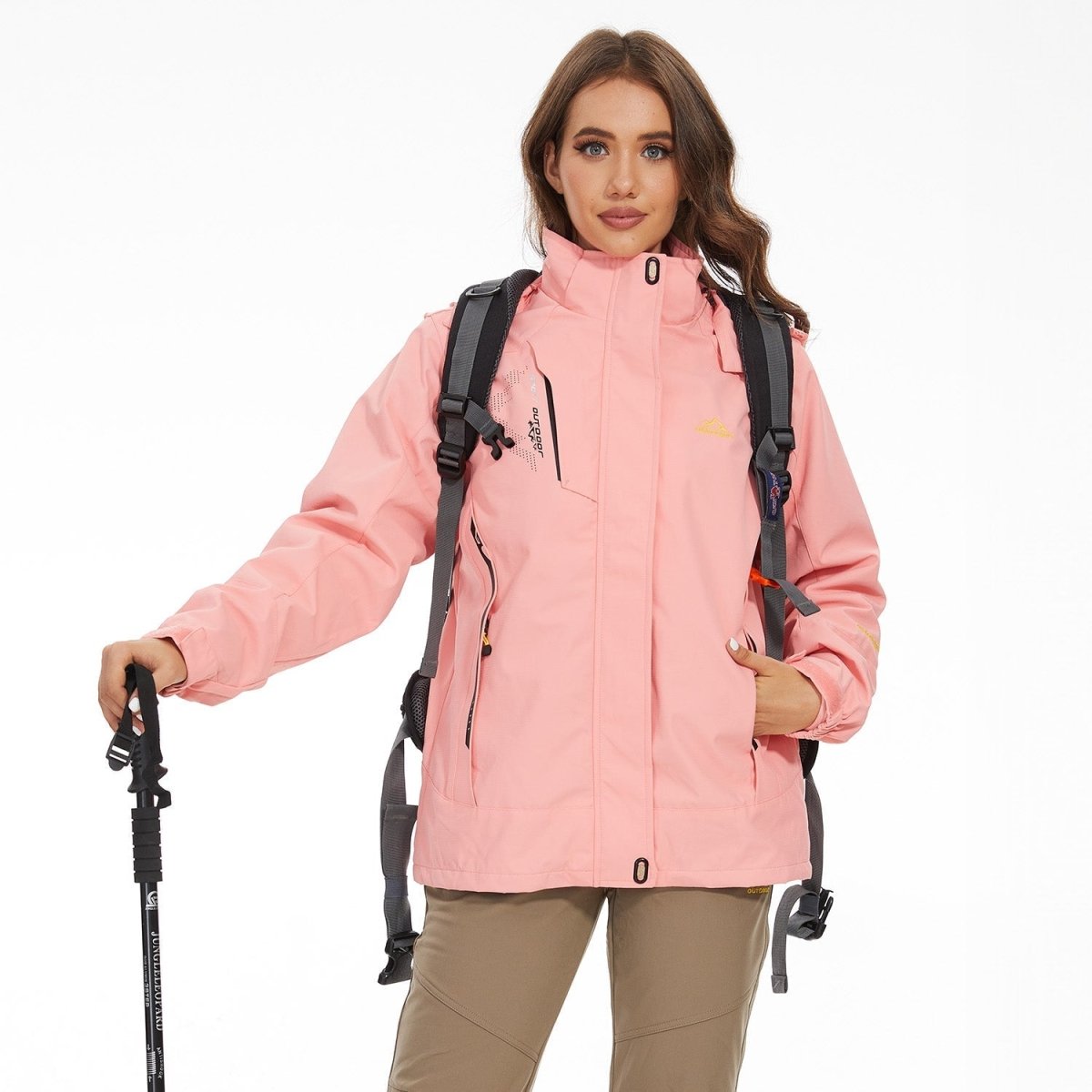 ANNE | 3 - IN - 1 WATERPROOF FLEECE LINED COAT - Edith & Mae