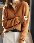 ANNIE | KNIT CASHMERE GILET - Edith & Mae