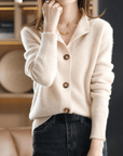 ANNIE | KNIT CASHMERE GILET - Edith & Mae