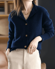 ANNIE | KNIT CASHMERE GILET - Edith & Mae