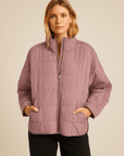 APRIL – LIGHTWEIGHT COMPACT ZIP PUFFER JACKET - Edith & Mae