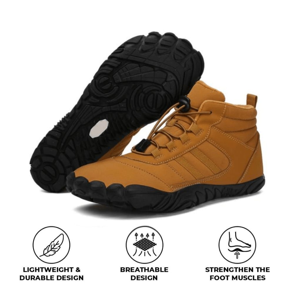 ARDEN FLEX - NON - SLIP & WATERPROOF WINTER BAREFOOT BOOT - Edith & Mae