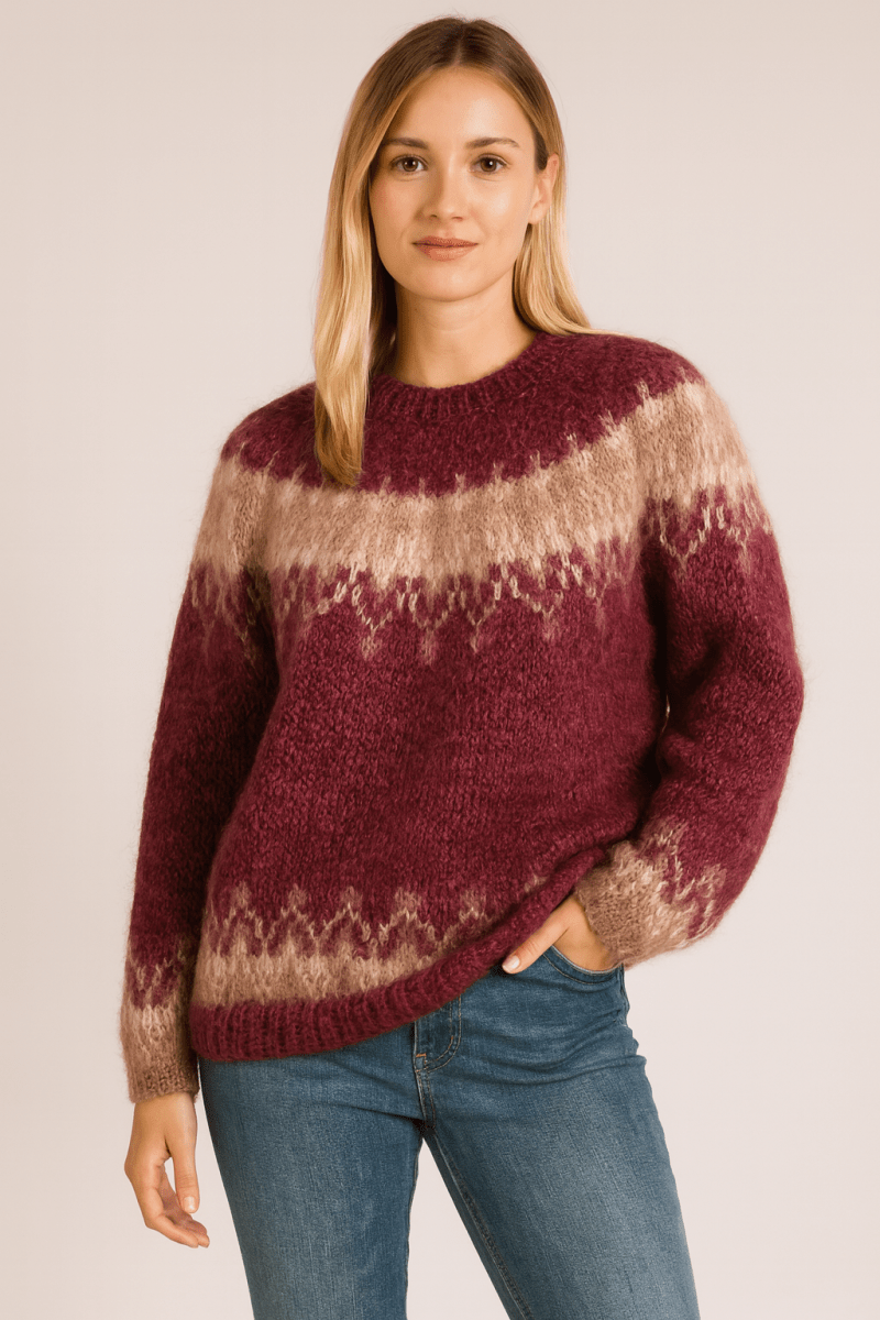 ARIA™ - COZY MOHAIR SWEATER - Edith & Mae