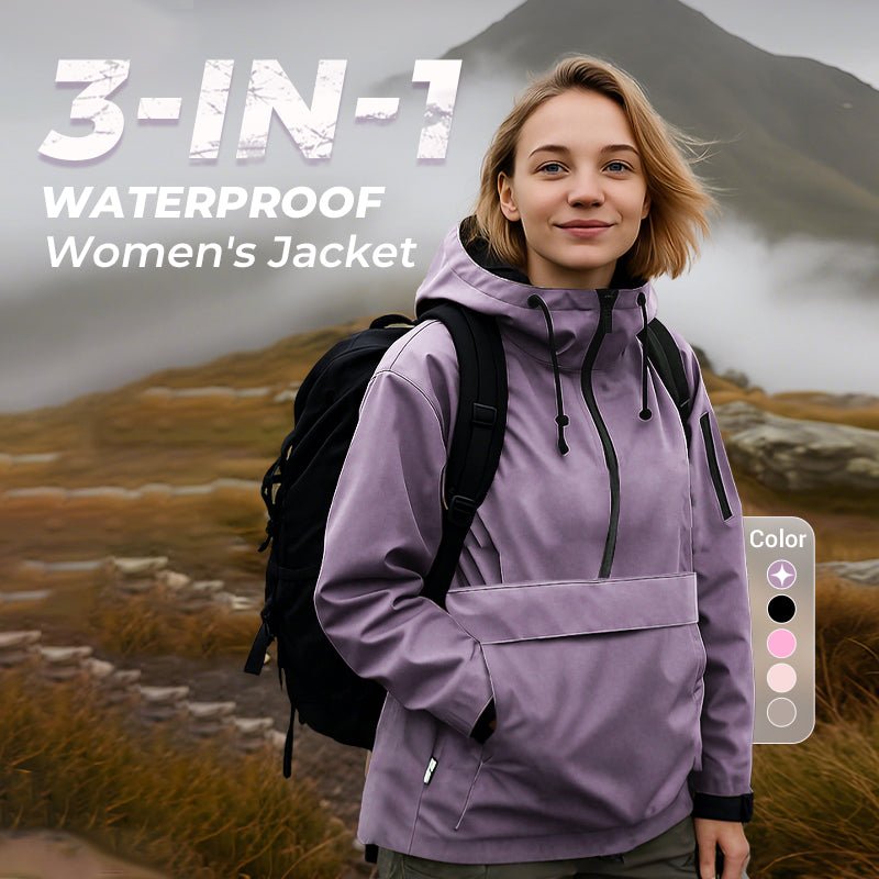 ASHLEY | LIGHTWEIGHT WATERPROOF JACKET - Edith & Mae