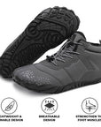 ATLAS PRO - NON - SLIP & WATERPROOF BAREFOOT BOOTS - Edith & Mae