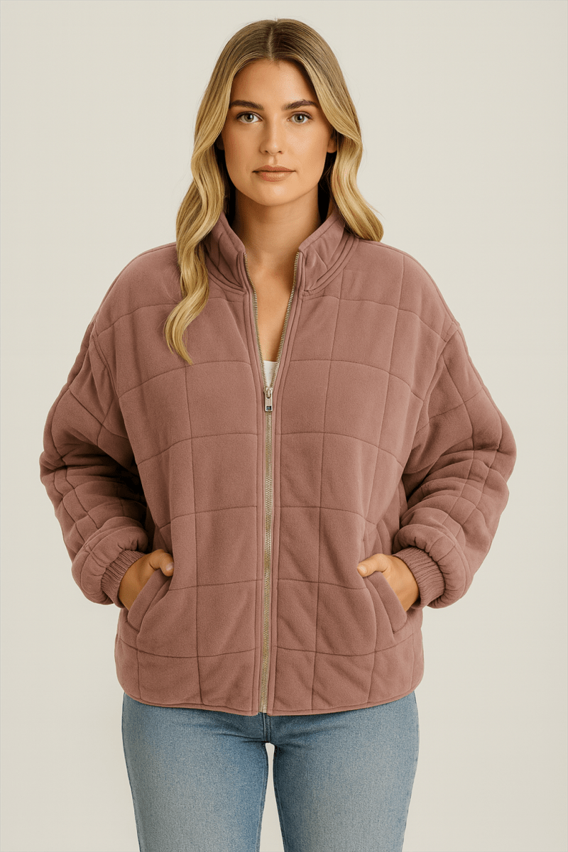 AUDREY - OVERSIZED MID SEASON JACKET - Edith & Mae