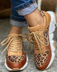 BROOKLYN - COMFORTABLE LEOPARD SNEAKERS - Edith & Mae