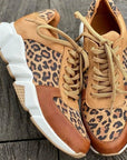 BROOKLYN - COMFORTABLE LEOPARD SNEAKERS - Edith & Mae