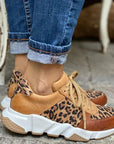 BROOKLYN - COMFORTABLE LEOPARD SNEAKERS - Edith & Mae