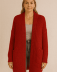 CELINE - COZY LONGLINE CARDIGAN - Edith & Mae
