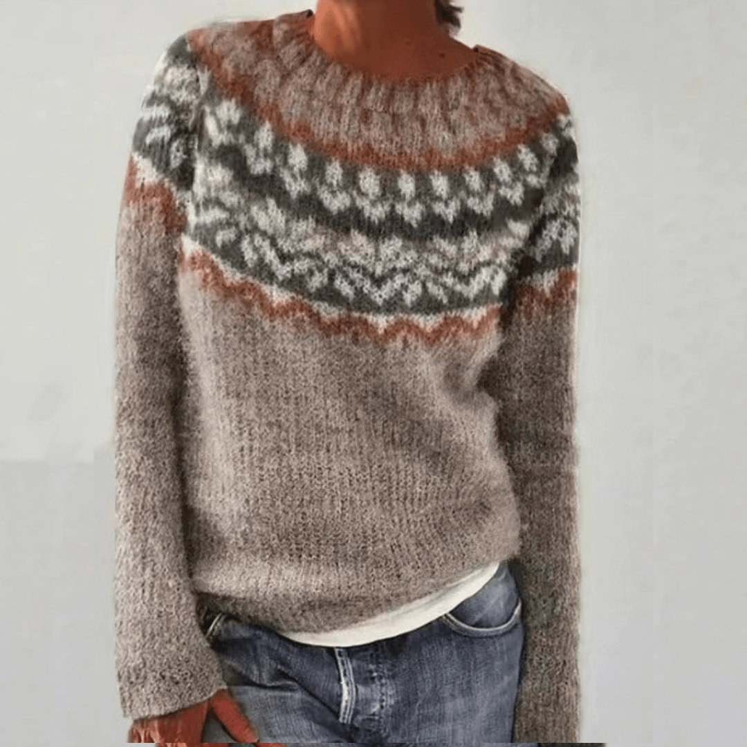CHLOE™ - COZY RETRO SWEATER - Edith & Mae