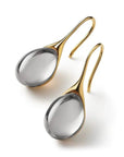 CRYSTAL DROP EARRINGS IN GOLD AND SILVER - Edith & Mae