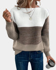 CYRALINE - STYLISH OMBRE KNIT SWEATER - Edith & Mae