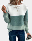 CYRALINE - STYLISH OMBRE KNIT SWEATER - Edith & Mae