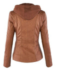 DUPONT | ELEGANT LEATHER JACKET - Edith & Mae