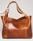 ELARA - VINTAGE LEATHER BAG - Edith & Mae