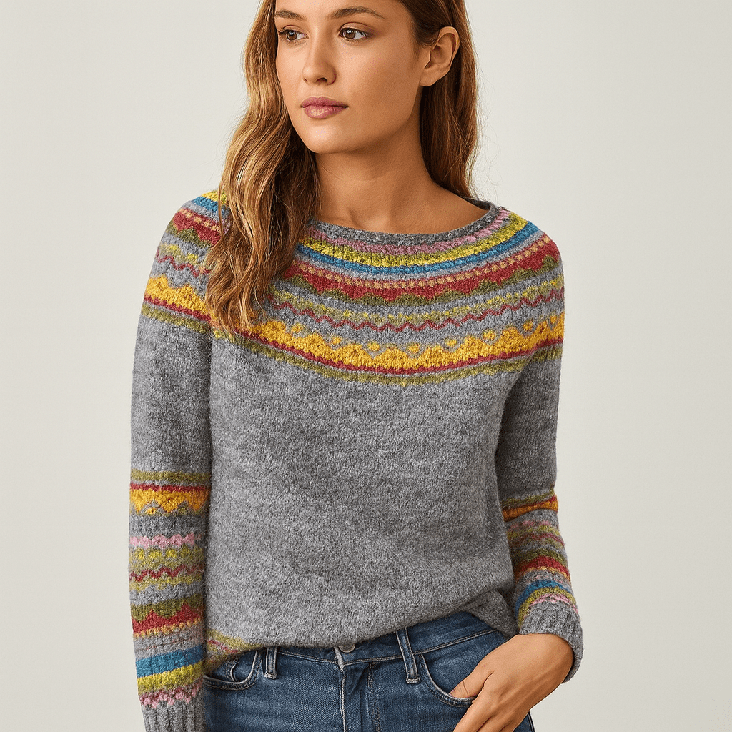 EMILY™ - COZY RETRO SWEATER - Edith & Mae