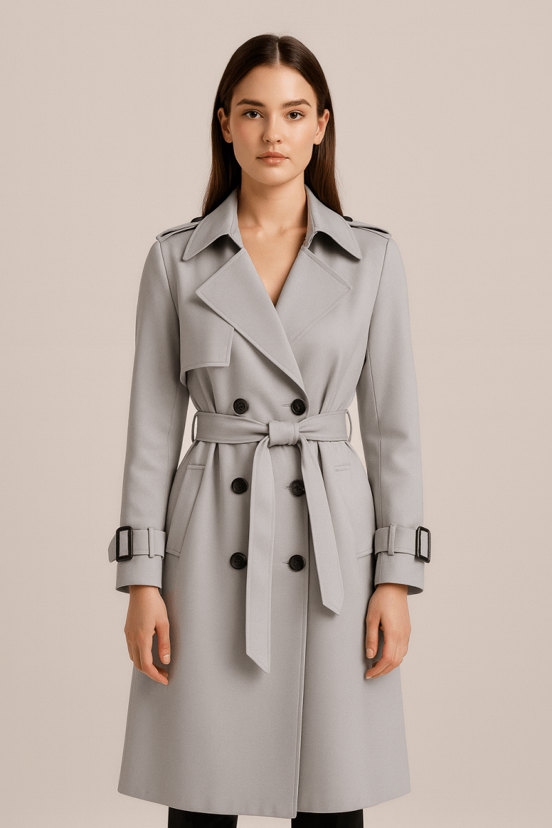 EMILY - STYLISH TRENCH COAT - Edith & Mae