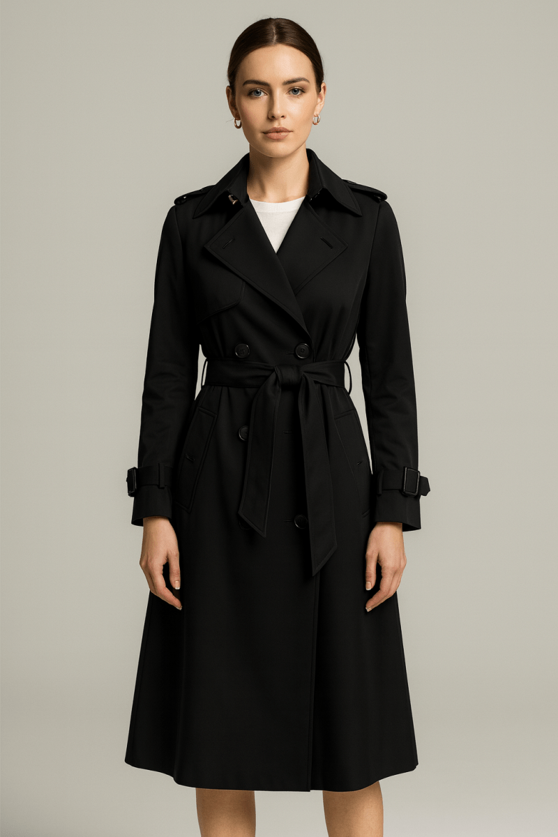 EMILY - STYLISH TRENCH COAT - Edith & Mae