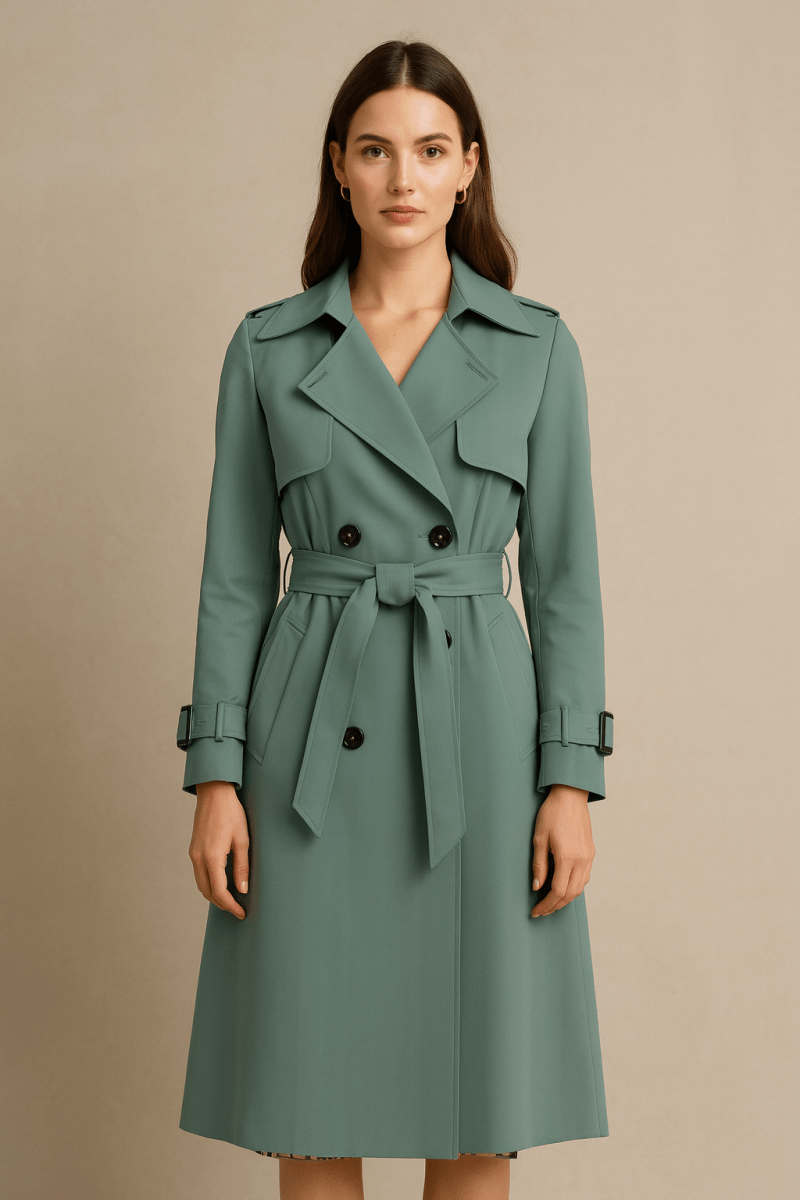 EMILY - STYLISH TRENCH COAT - Edith & Mae