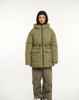 EVA | HOODED PUFFER JACKET SPLASHPROOF - Edith & Mae