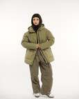 EVA | HOODED PUFFER JACKET SPLASHPROOF - Edith & Mae