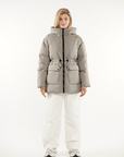 EVA | HOODED PUFFER JACKET SPLASHPROOF - Edith & Mae