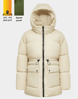 EVA | HOODED PUFFER JACKET SPLASHPROOF - Edith & Mae