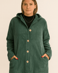 INDIE - CORDUROY HOODED JACKET - Edith & Mae