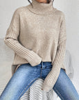 ISLA | COZY TURTLENECK SWEATER - Edith & Mae