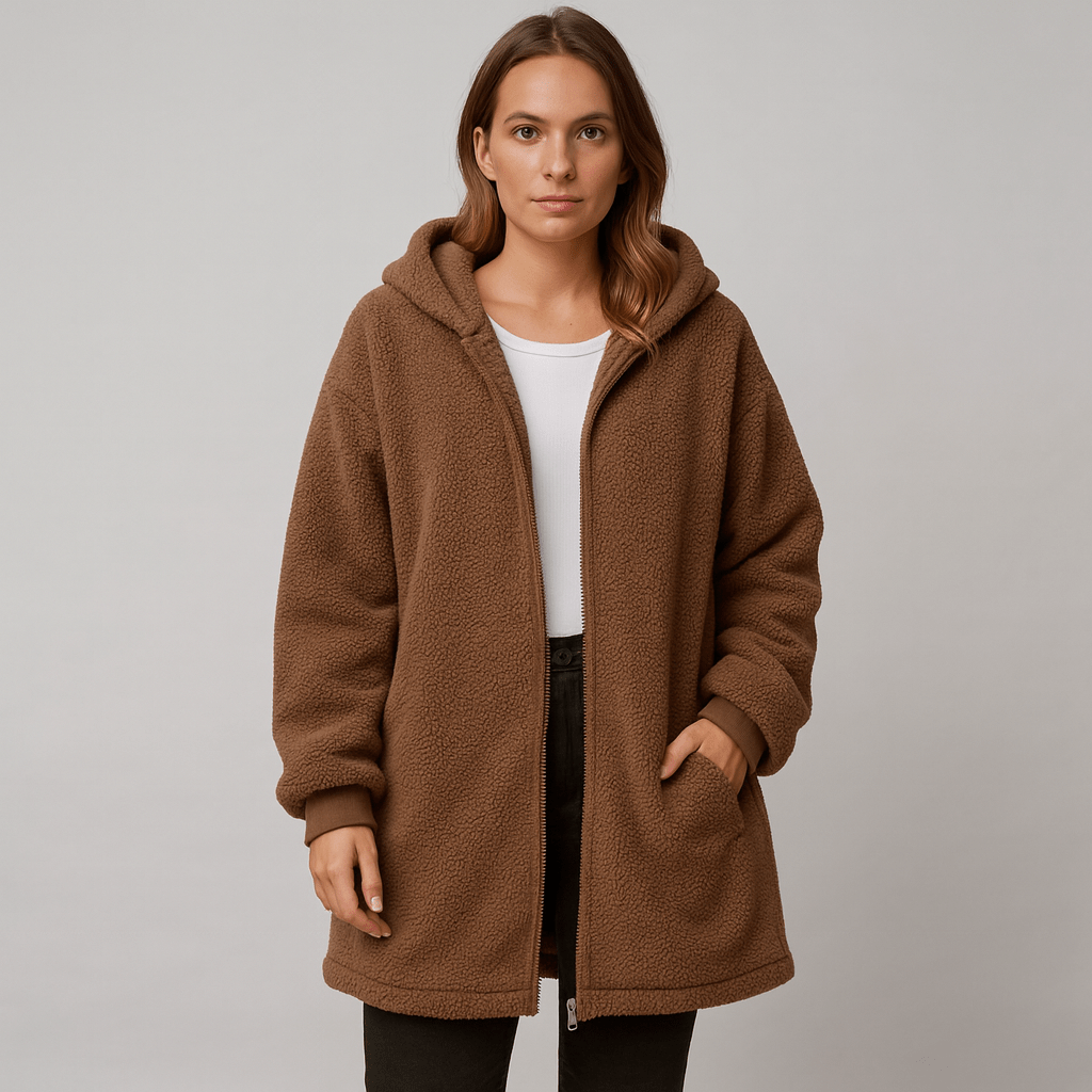 JANE - COZY TEDDY COAT - Edith & Mae