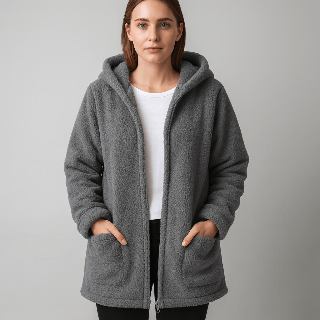 JANE - COZY TEDDY COAT - Edith & Mae