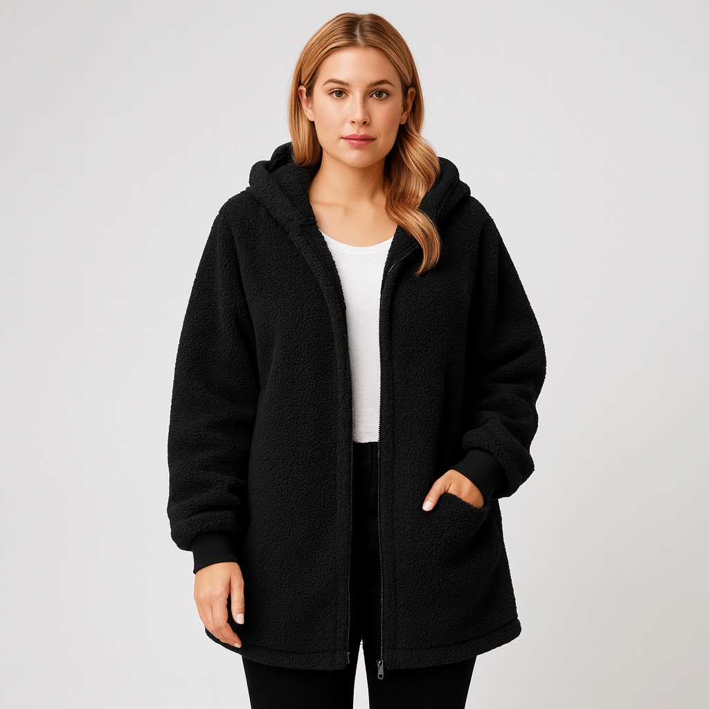 JANE - COZY TEDDY COAT - Edith & Mae