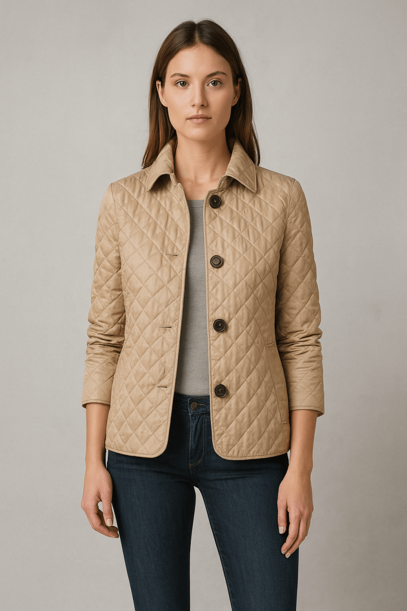 KELLY | QUILTED LIGHTWEIGHT JACKET - Edith & Mae