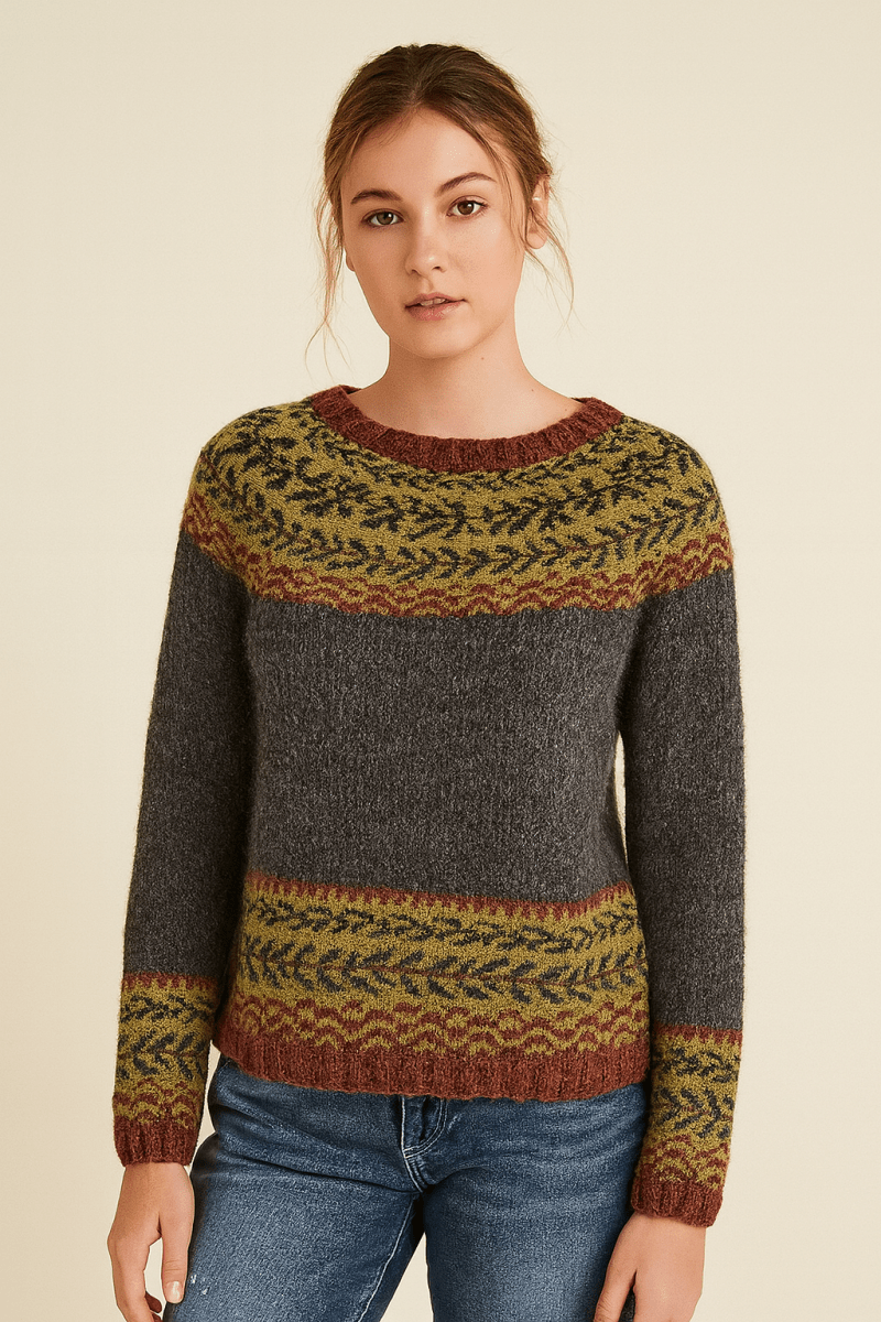 LARA™ - COZY RETRO SWEATER - Edith & Mae