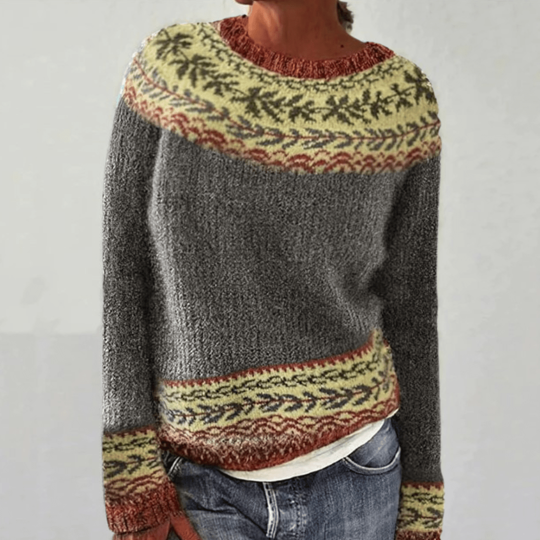 LARA™ - COZY RETRO SWEATER - Edith & Mae