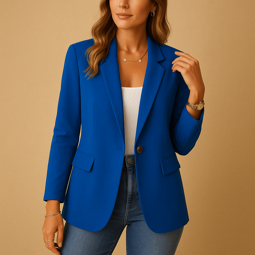 LENA | TAILORED STRETCH BLAZER - Edith & Mae
