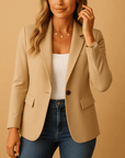 LENA | TAILORED STRETCH BLAZER - Edith & Mae