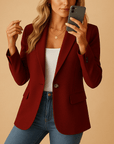LENA | TAILORED STRETCH BLAZER - Edith & Mae