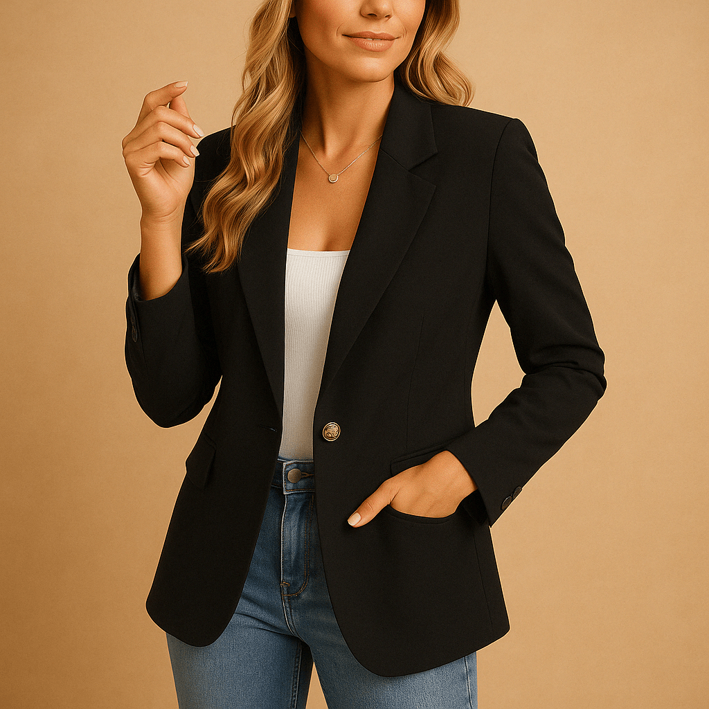 LENA | TAILORED STRETCH BLAZER - Edith & Mae