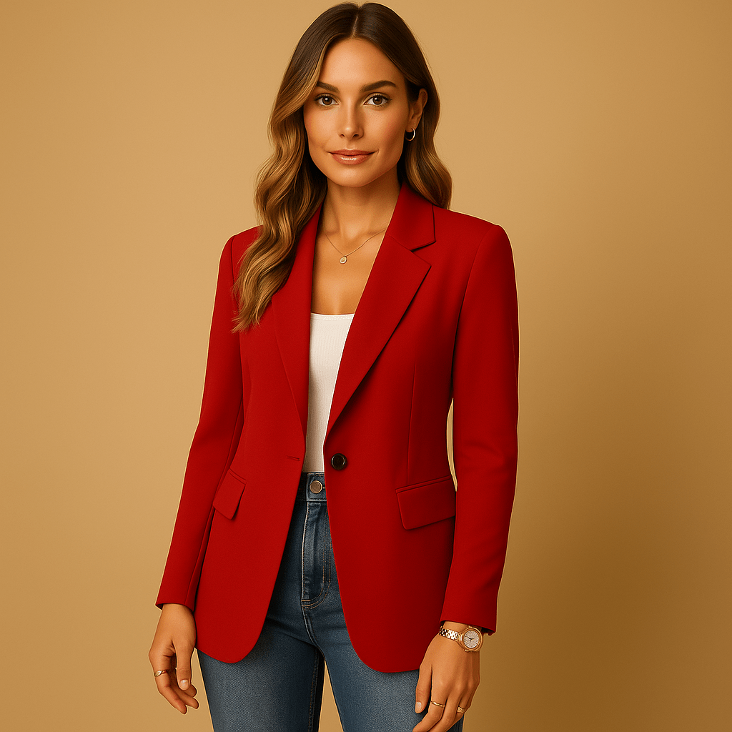LENA | TAILORED STRETCH BLAZER - Edith & Mae