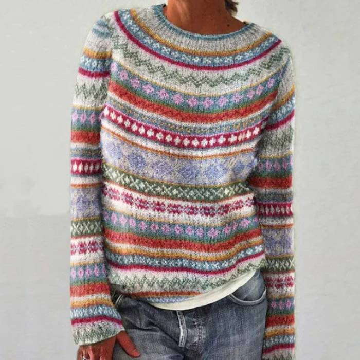 LILY™ - STYLISH RETRO SWEATER - Edith & Mae