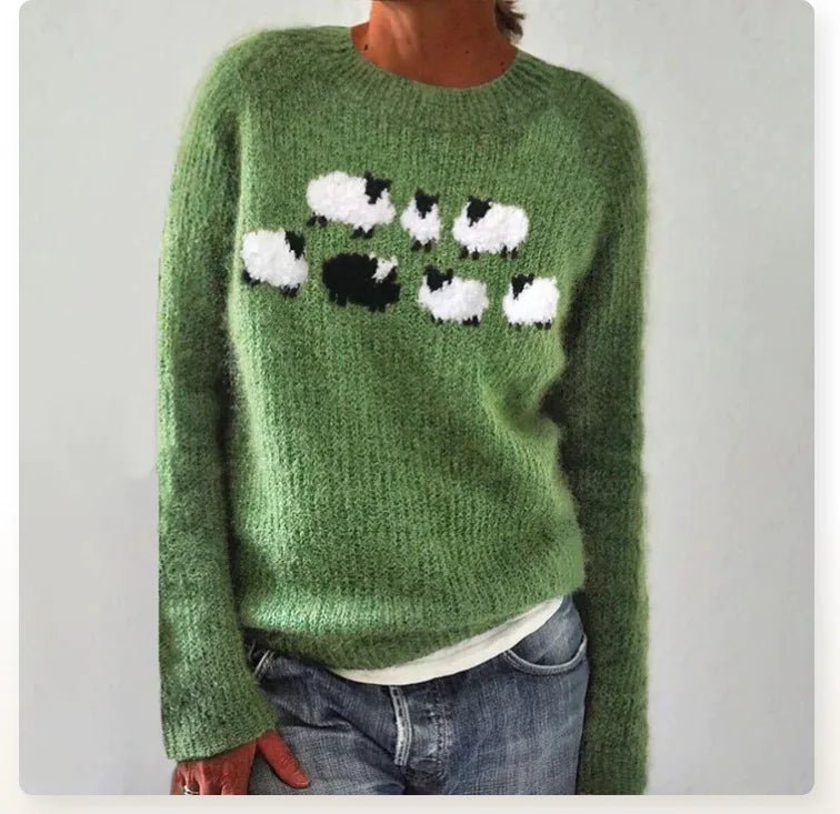 LINA™ - COMFORTABLE CUTE SHEEP SWEATER - Edith & Mae