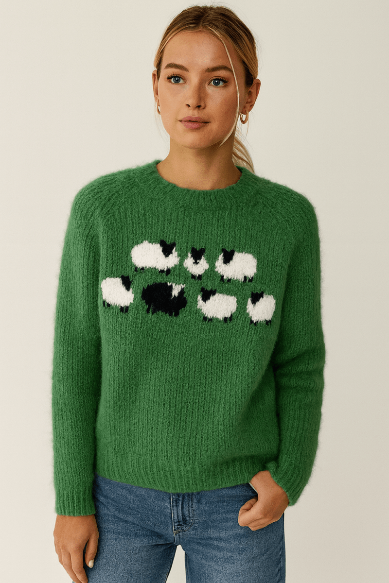 LINA™ - COMFORTABLE CUTE SHEEP SWEATER - Edith & Mae